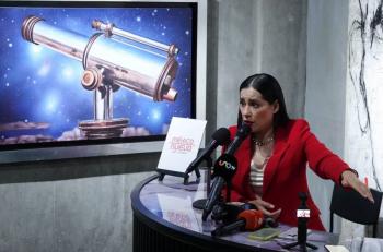 Sandra Cuevas respalda a Omar Garc&iacute;a Harfuch y lo proyecta rumbo a 2030