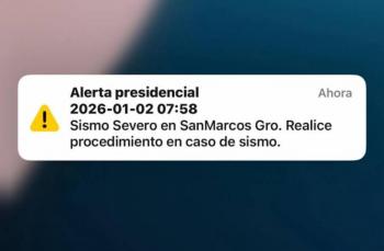 Autoridad de telecomunicaciones propone nuevo mensaje para alertas de emergencia en celulares