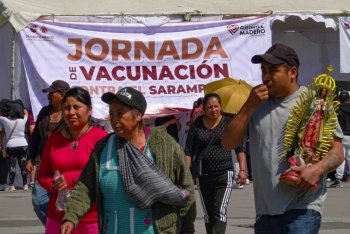 Secretar&iacute;a de Salud CDMX llama a vacunarse contra el sarampi&oacute;n ante campa&ntilde;a preventiva