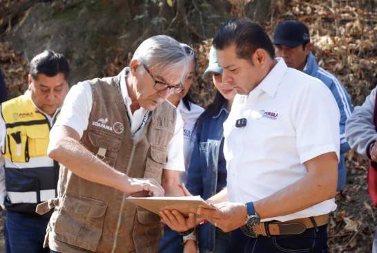 Gobierno estatal supervisa rescate del r&iacute;o Nexapa como parte de estrategia integral de cuencas
