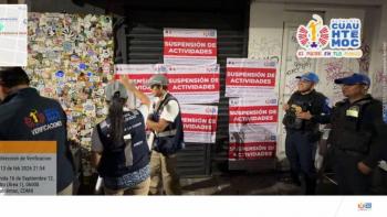 Desalojan m&aacute;s de 2 mil personas en operativos contra eventos clandestinos en Cuauht&eacute;moc