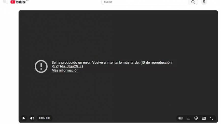 YouTube sufre caída global y afecta a miles de usuarios