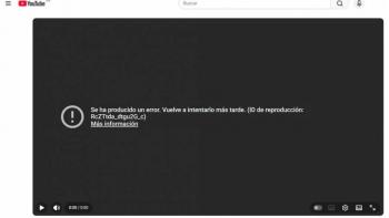 YouTube sufre ca&iacute;da global y afecta a miles de usuarios
