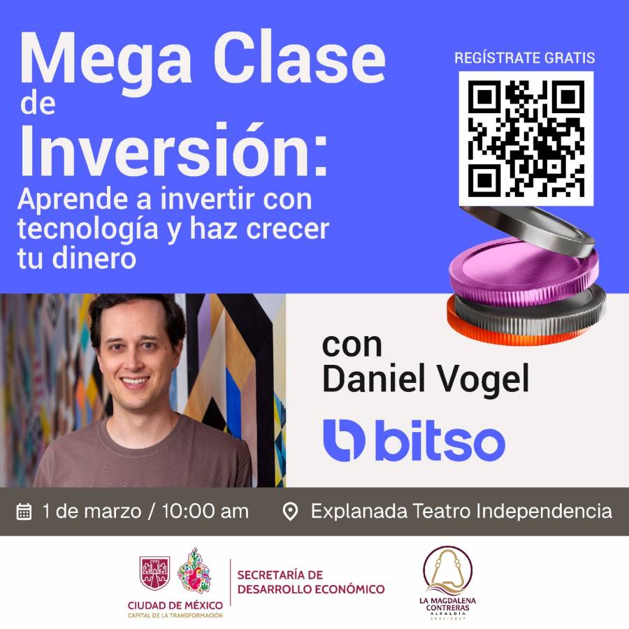 Nueva Mega Clase GRATIS de Inversiones: SEDECO impulsa nuevas habilidades económicas