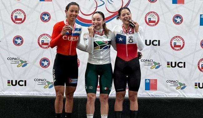 Yareli Acevedo cosecha segundo oro para México y se consolida como líder del Panamericano de Pista 2026