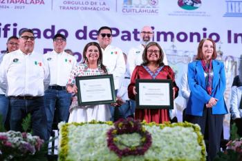 Queda inscrita Iztapalapa en la memoria colectiva de la humanidad, con la certificaci&oacute;n de la Semana Santa como Patrimonio Cultural Intangible por la UNESCO: Clara Brugada