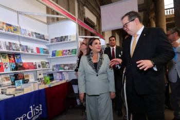 Al inaugurar la Feria Internacional del Libro, llama la jefa de Gobierno a so&ntilde;ar nuevos mundos y construirlos a trav&eacute;s de la lectura y la participaci&oacute;n activa