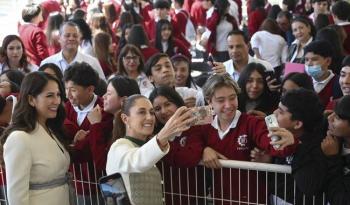 Presidenta inaugura nuevo plantel de Bachillerato Tecnol&oacute;gico en Le&oacute;n, Guanajuato, que dar&aacute; acceso a la educaci&oacute;n a m&aacute;s de mil estudiantes
