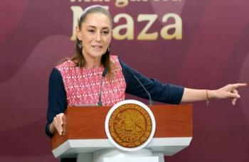 Sheinbaum pide liberar a Pedro Castillo tras cambio en Per&uacute;