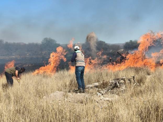 Protecci&oacute;n Civil de Soledad exhorta a evitar quemas de basura tras atender incendios