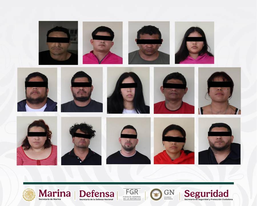Operativo en Veracruz deja 14 detenidos y liberación de una víctima de secuestro