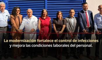 Hospital Ju&aacute;rez de M&eacute;xico fortalece seguridad hospitalaria con nueva &aacute;rea de lavander&iacute;a