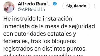 Refuerzan seguridad en Michoac&aacute;n tras bloqueos en distintos puntos del estado: Ram&iacute;rez Bedella