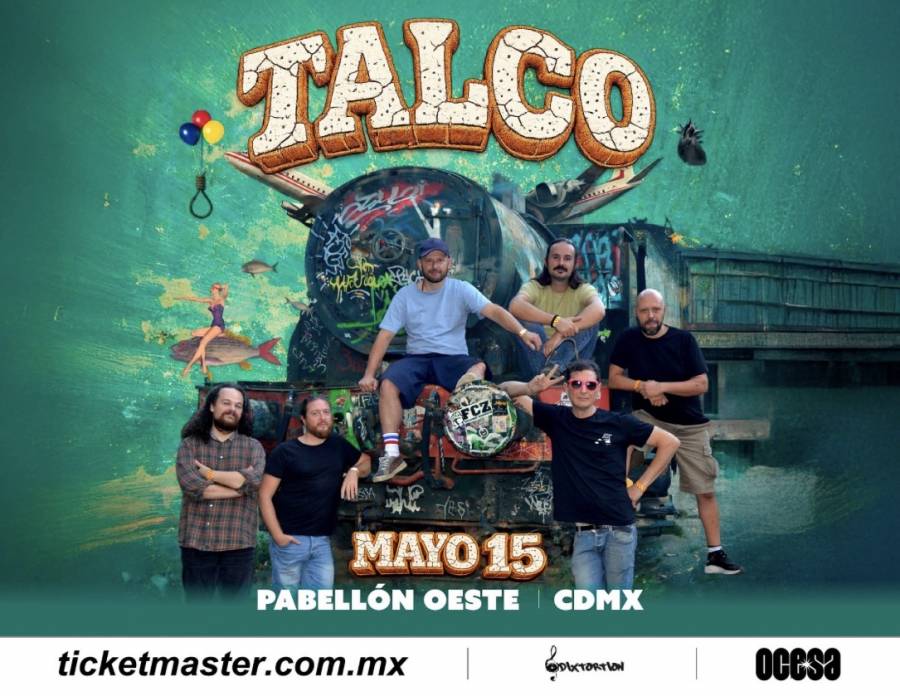 Desde Italia regresa Talco a CDMX para hacer vibrar el Pabellón Oeste con una noche cargada de Punkchanka!