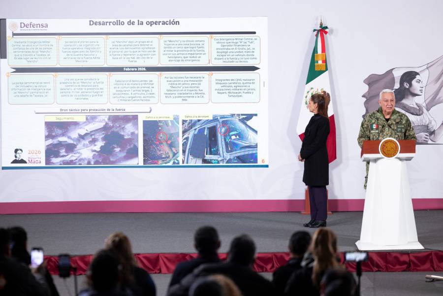 Carreteras libres y bajo control: Gobierno Federal tras narcobloqueos; vuelos suspendidos de forma preventiva