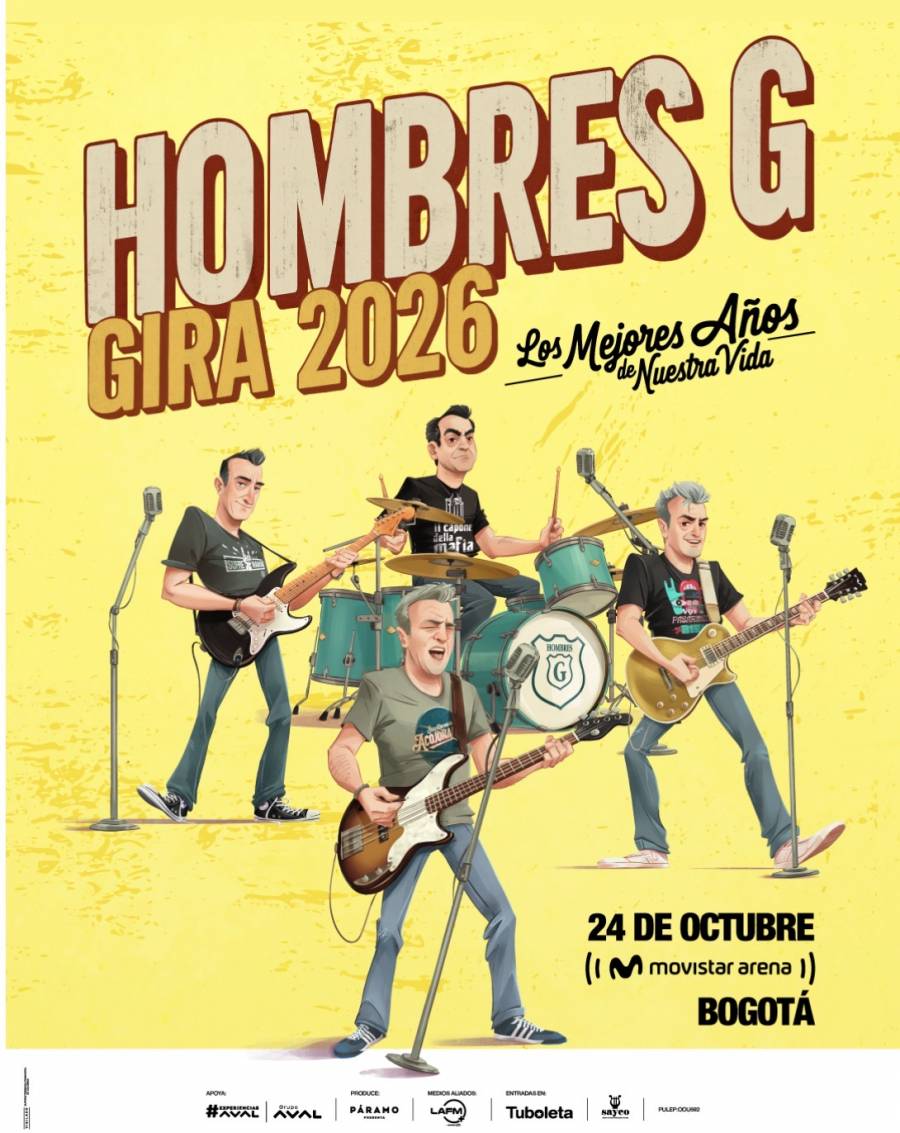 Hombres G: los mejores años de nuestra vida regresan a Bogotá este 24 de octubre 