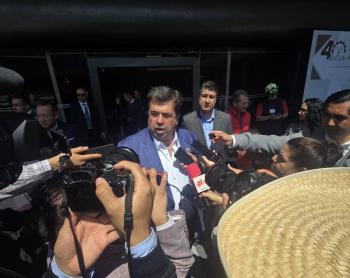 Reforma de jornada laboral a 40 horas ser&aacute; ratificada en San L&aacute;zaro, afirma Pedro Haces; traer&aacute; modernidad laboral