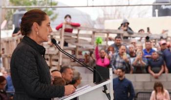 Tiene que haber justicia para los trabajadores de Altos Hornos de M&eacute;xico: Presidenta Claudia Sheinbaum en Coahuila