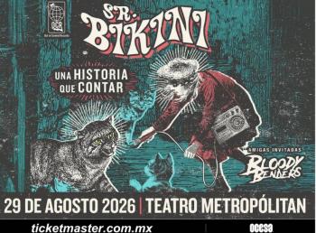 A surfear con Sr. Bikini en el Metrop&oacute;litan: el tr&iacute;o enmascarado anuncia concierto con nueva m&uacute;sica