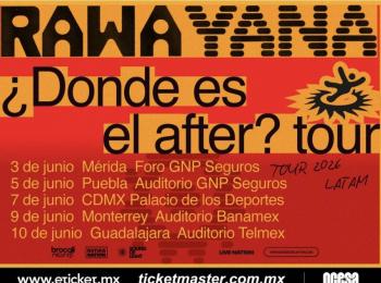 D&Oacute;NDE ES EL AFTER? WORLD TOUR DE RAWAYANA LLEGAR&Aacute; A ESPA&Ntilde;A Y LATINOAM&Eacute;RICA