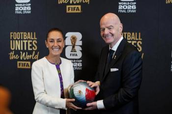 Sheinbaum asegura que Guadalajara cuenta con todas las garant&iacute;as para ser sede del Mundial 2026
