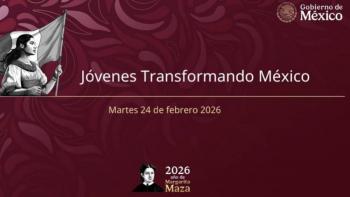 Gobierno impulsa programa “J&oacute;venes Transformando M&eacute;xico” como parte de estrategia de seguridad