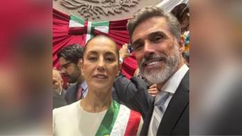 Toma protesta suplente de Sergio Mayer