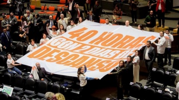 Movimiento Ciudadano propone jornada m&iacute;nima de 48 horas para legisladores en debate sobre reforma laboral