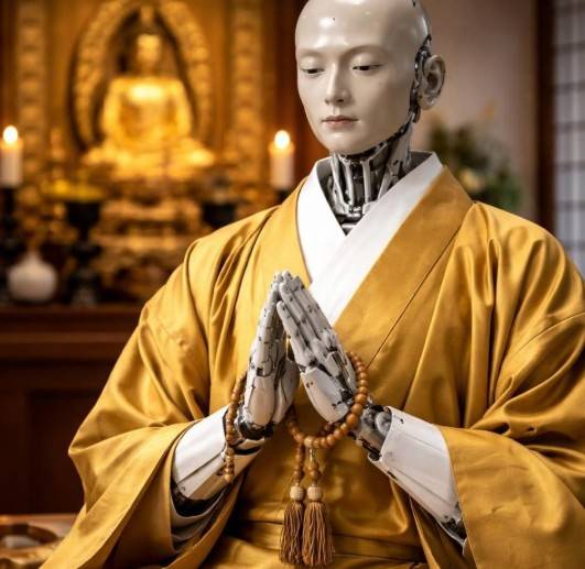 Buddharoid: Jap&oacute;n presenta un monje rob&oacute;tico con IA para dar consejos espirituales