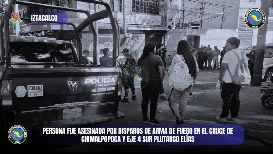 Detienen a cinco hombres tras homicidio en Iztacalco