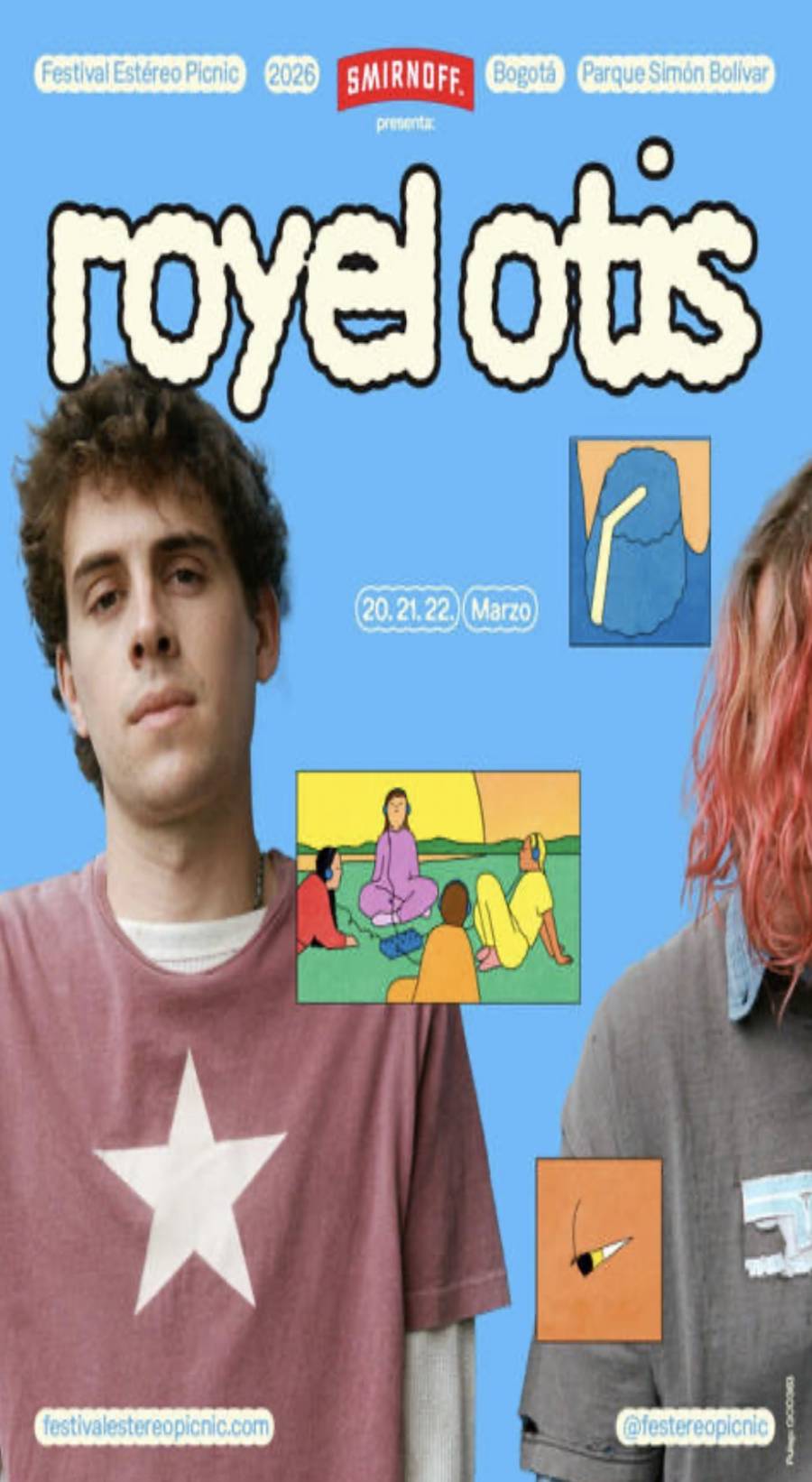 Royel Otis: el dream pop australiano que conquistará el Picnic 2026