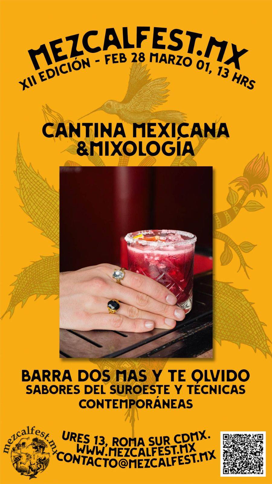 Propuesta de cocteler&iacute;a con identidad regional llega al encuentro Mezcalfest.mx