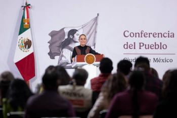 Sheinbaum afirma que reforma laboral de 40 horas se construy&oacute; por consenso