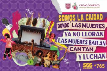 Festival Tiempo de Mujeres se convierte en pol&iacute;tica cultural permanente en CDMX