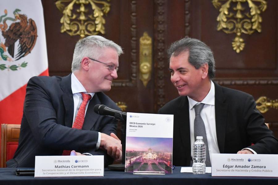 OCDE reconoce estabilidad econ&oacute;mica y reducci&oacute;n de pobreza en M&eacute;xico, destaca agenda del Plan M&eacute;xico