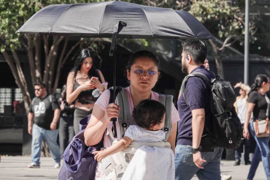 Aumentan las temperaturas este viernes en la Ciudad de México