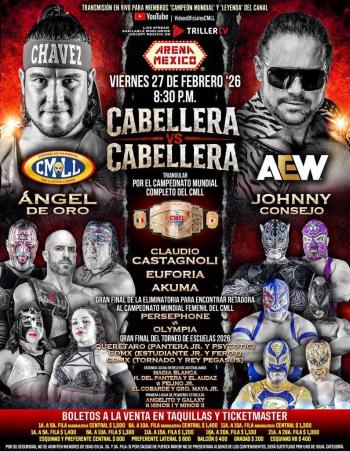 Duelo de honor en la Catedral: &Aacute;ngel de Oro y Johnny Consejo, cabellera contra cabellera