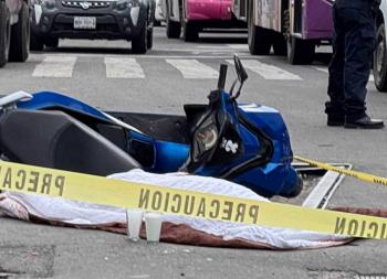 Motociclista pierde la vida en accidente sobre Calzada Ignacio Zaragoza