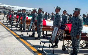 Entregan cuerpo de elemento de la Guardia Nacional ca&iacute;do en operativo contra “El Mencho”