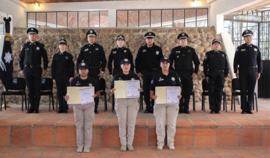 SSPC clausura cursos de protección personal y conducción para profesionalizar al Servicio de Protección Federal