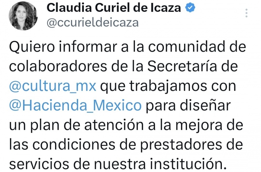 Cultura anuncia regularización de pagos y plan para mejorar condiciones laborales tras protestas sindicales