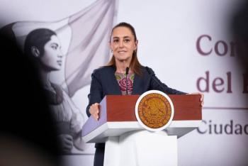 M&eacute;xico est&aacute; “bien” y en calma, dice presidenta tras violencia en Jalisco y Michoac&aacute;n