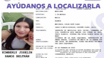 Posible hallazgo sin vida de Kimberly Joselin Ramos en zona boscosa de Chamilpa