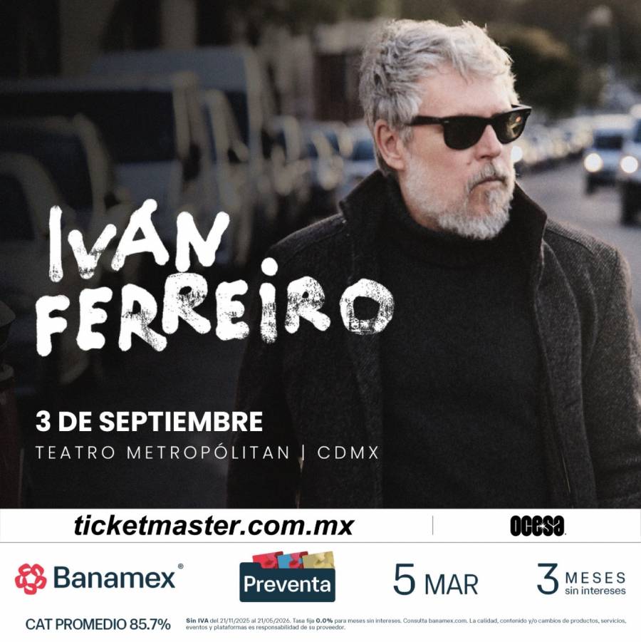 El cantautor español, Iván Ferreiro, celebrará 35 años de trayectoria y México formará parte de este viaje que atraviesa del ayer hasta el hoy