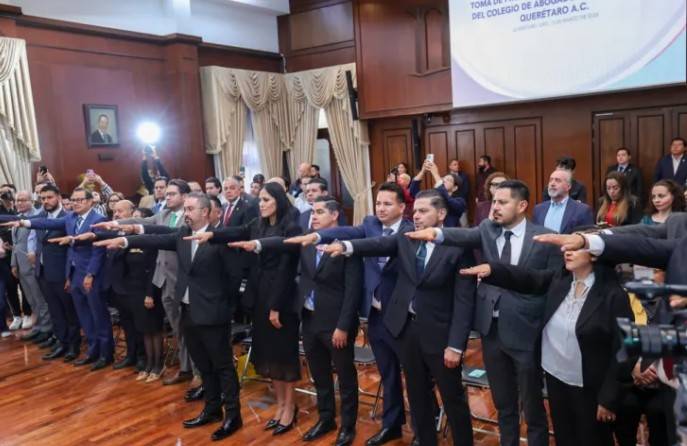 Rinde protesta el nuevo consejo directivo del Colegio de Abogados Litigantes