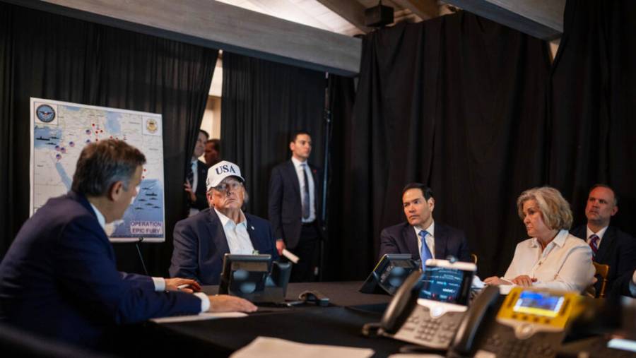 Trump muestra una 