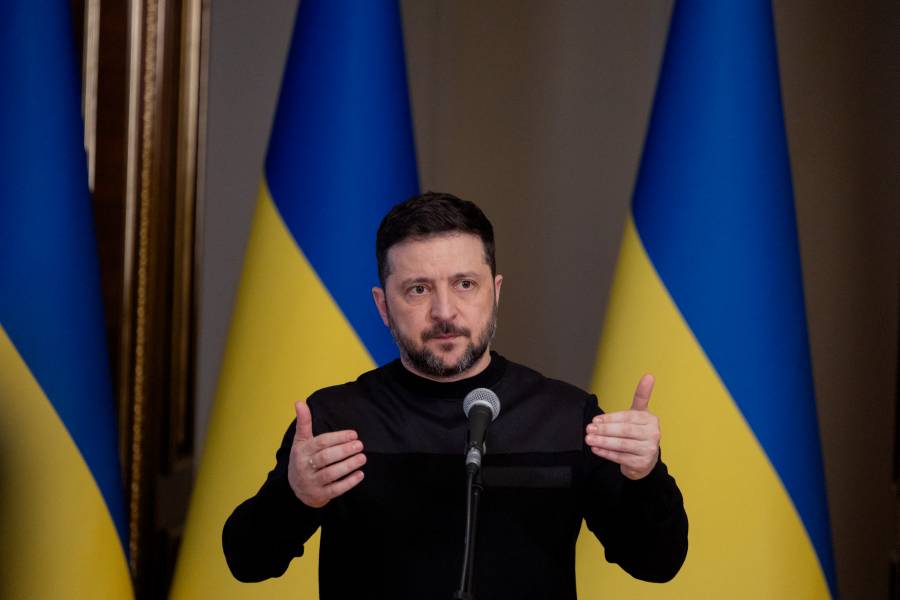 Zelenski afirma que la actual crisis en Ir&aacute;n env&iacute;a una advertencia a Putin