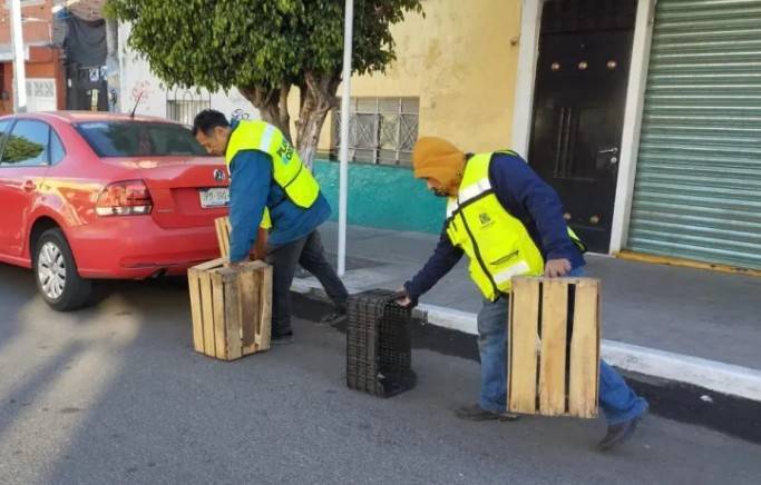 Retiran 1,370 objetos usados para “agandallar” la v&iacute;a p&uacute;blica en Quer&eacute;taro
