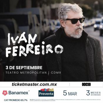 El cantautor espa&ntilde;ol, Iv&aacute;n Ferreiro, celebrar&aacute; 35 a&ntilde;os de trayectoria y M&eacute;xico formar&aacute; parte de este viaje que atraviesa del ayer hasta el hoy