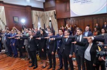 Rinde protesta el nuevo consejo directivo del Colegio de Abogados Litigantes